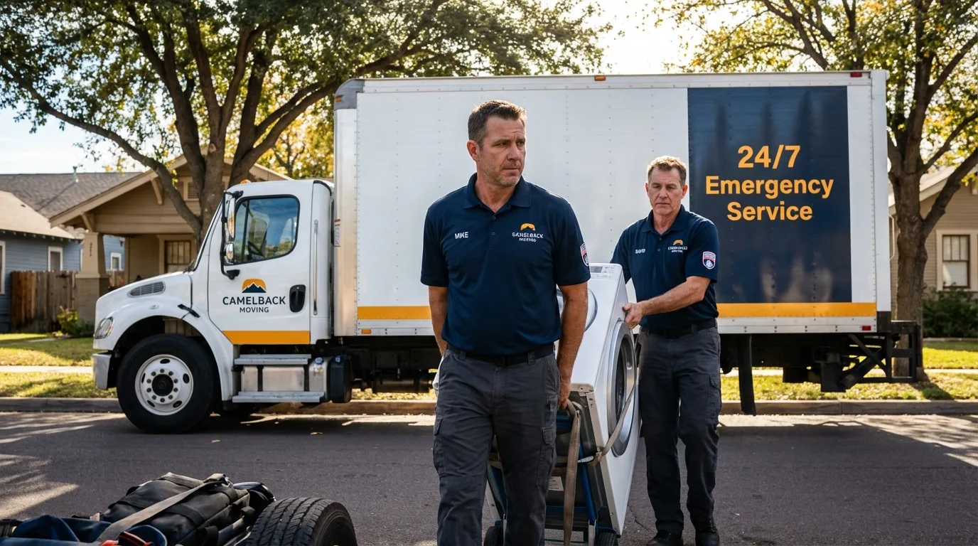 CamelBack Moving crew loading furniture in Port Royal, SC