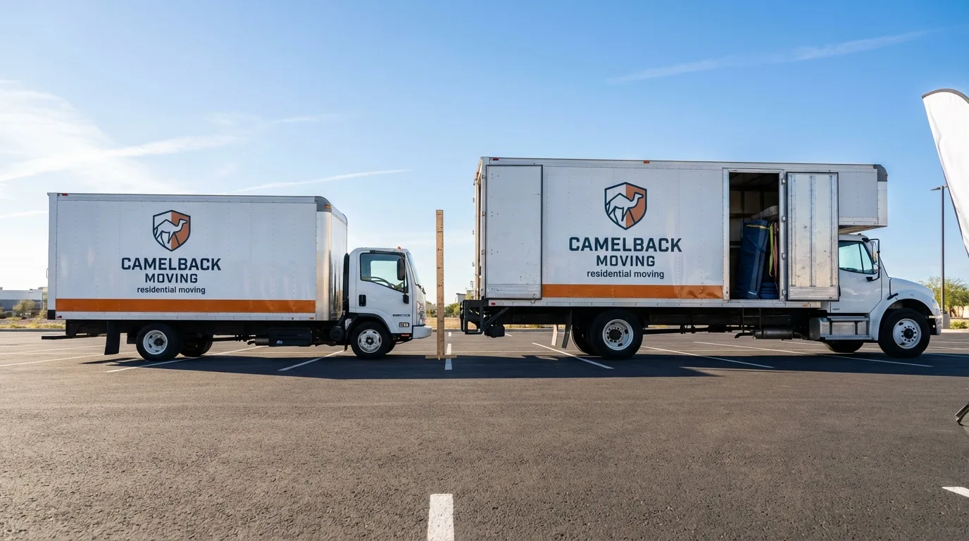 Moving truck size capacity guide in Port Royal